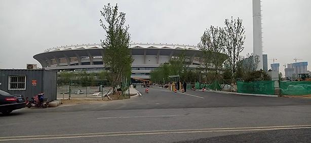 山東省省運(yùn)會(huì)場(chǎng)館 -日照奎山體育中心-抗浮配重鐵屑混凝土
